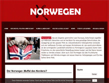 Tablet Screenshot of in-norwegen.de